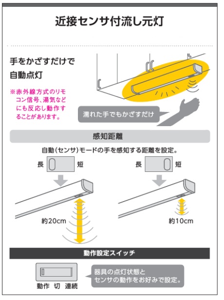 センサー付き棚下灯 2025AS_0433